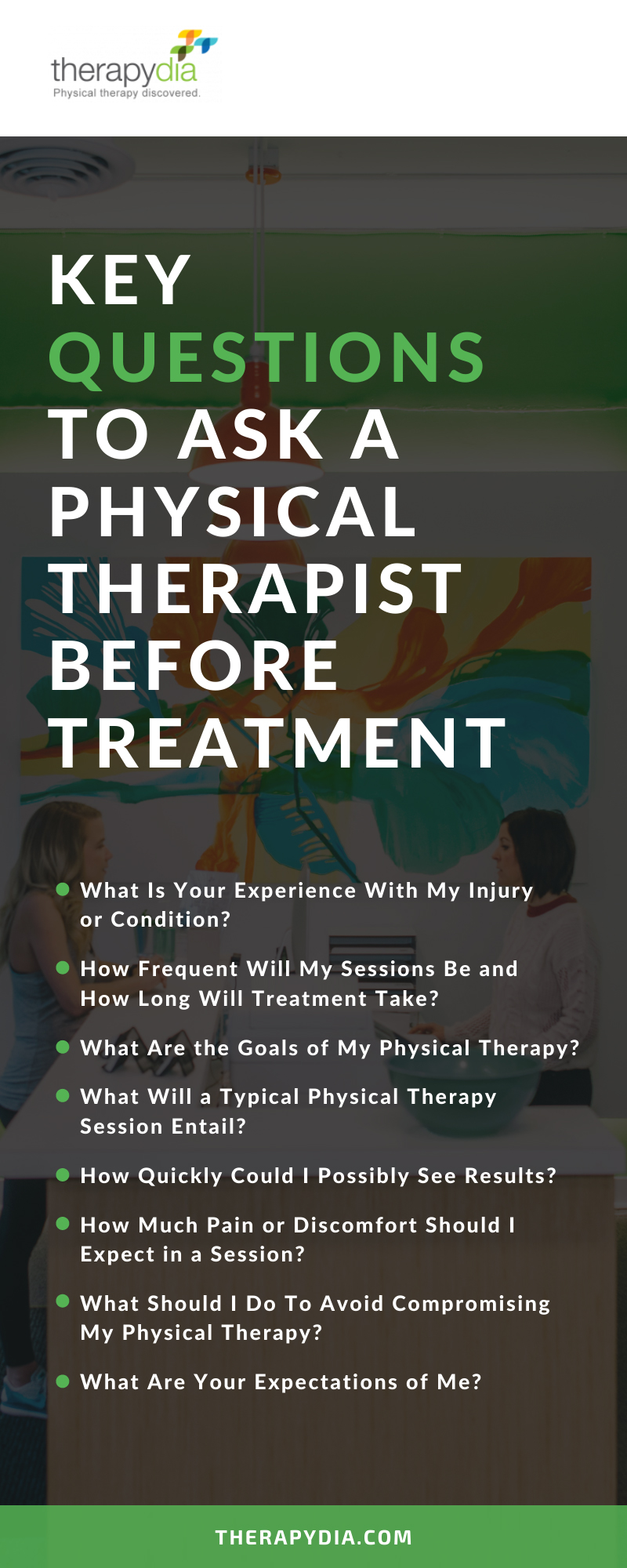 Key Questions To Ask a Physical Therapist Before Treatment
